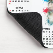 Aanpasbare Cute Pomsky-hond Kalender Muismat (Hoek)