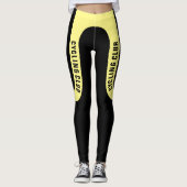 Aanpasbare Cycling Club Leggings Versie 1 (Voorkant)