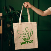Aanpasbare Eco Warrior Herbruikbaar Tote Bag