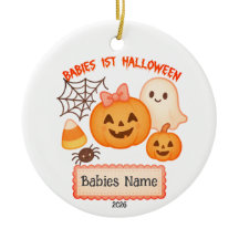 Aanpasbare eerste Halloween voor baby's