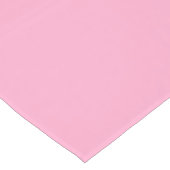 Aanpasbare Effen Anjer Roze Medium Tafelloper (Hoek)