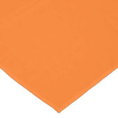 Aanpasbare effen Halloween oranje Medium Tafelloper (Hoek)