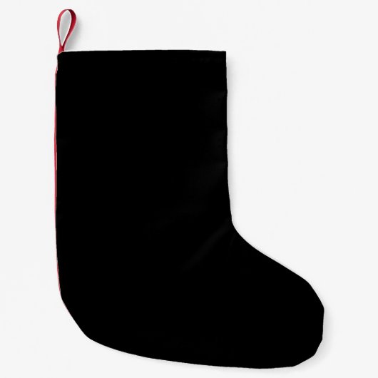 Aanpasbare effen kleur kleine kerstsok (Voorkant)