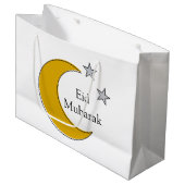 Aanpasbare Eid-cadeautas Groot Cadeauzakje (Voorkant Gekanteld)