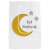 Aanpasbare Eid-cadreszak Medium Cadeauzakje (Achterkant)