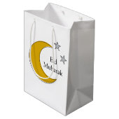 Aanpasbare Eid-cadreszak Medium Cadeauzakje (Achterkant Gekanteld)