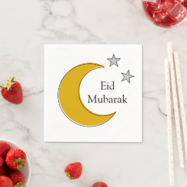 Aanpasbare Eid-papieren servetten