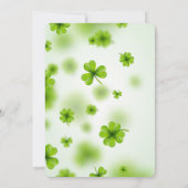 Aanpasbare Elegante St. Patrick's Dag Kaart (Achterkant)
