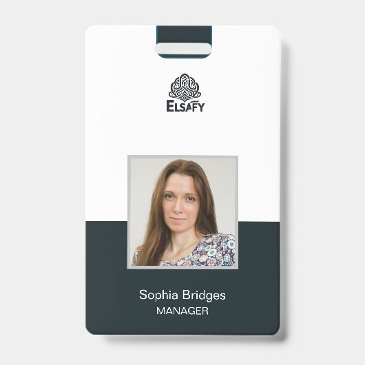 aanpasbare Employee ID Kaart Badge (Voorzijde)