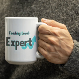 Aanpasbare Expert Niveau Lesgeven Koffiemok