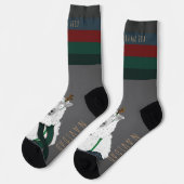 Aanpasbare “Fleece Navidad” Schaap Grappig Leuk Gr Sokken (Links)