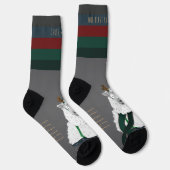 Aanpasbare “Fleece Navidad” Schaap Grappig Leuk Gr Sokken (Rechts)