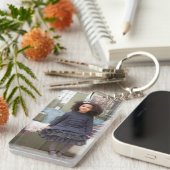 aanpasbare foto-acrylsleutelhanger sleutelhanger (Voorkant Rechts)