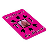 Aanpasbare foto "Beste TOI van de wereld" Magneet (Rechterzijde)