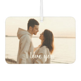 Aanpasbare foto 'Ik hou van jou' Valentijnsdag Luchtverfrisser