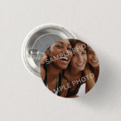 Aanpasbare foto ronde button 3,2 cm (Voorkant /achterkant)