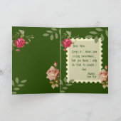 Aanpasbare Franse Bulldog Moederdag Kaart (Binnen)