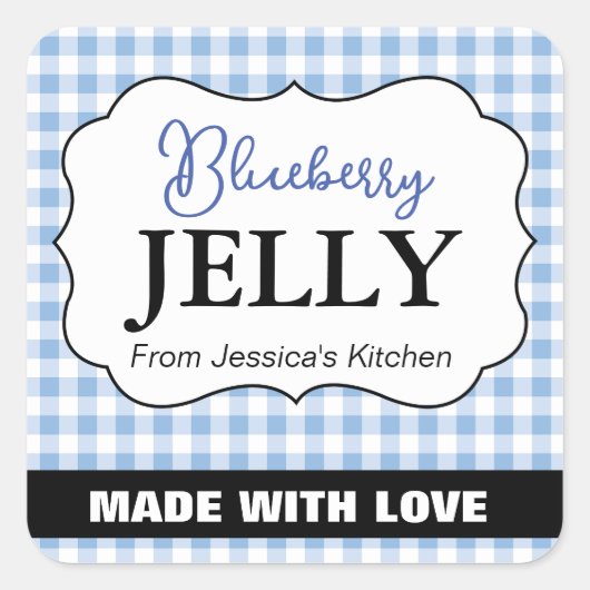 Aanpasbare Gebakken met Liefde Label HM003_18sqv1 (Voorkant)