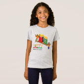 Aanpasbare Gelukkige KWANZAA 7 Principes T-shirt (Voorkant volledig)