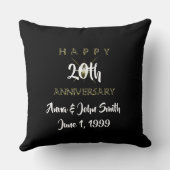 Aanpasbare Gelukkige Verjaardag Sterrenhemel Kussen (Achterkant)