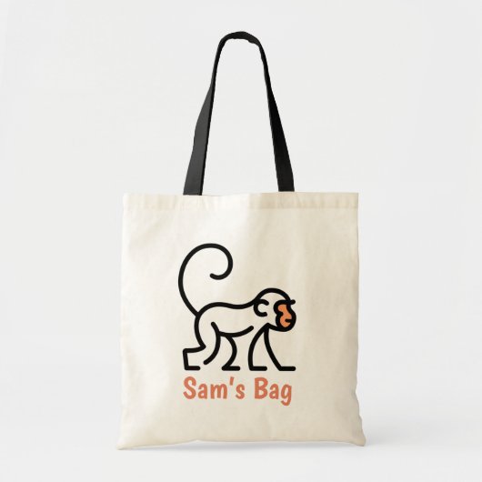 aanpasbare gepersonaliseerde kinderentotes tote bag (Voorkant)