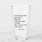 Aanpasbare gepersonaliseerde tandbeerder met chipt glas (Voorkant)