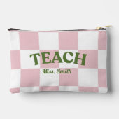 Aanpasbare geruite Teach Pouch Etui (Achterkant)