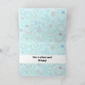 Aanpasbare Geweldige vrouw tattoos verjaardagskaar Kaart (Binnen)