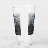 Aanpasbare Gewone Dolfijn Zwemt Oceaan Glas (Links)