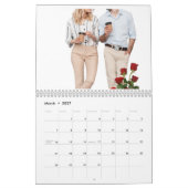 Aanpasbare gezendskalender kalender (Mar 2027)