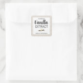 Aanpasbare Gingham Thuisgemaakte Label ZVEG_01 (Tas)