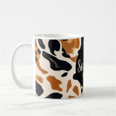 Aanpasbare Giraffeprint Koffiemok (Links)