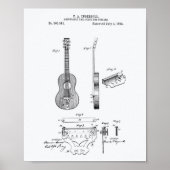 Aanpasbare gitaren 1893 Whitepaper over patenten Poster (Voorkant)