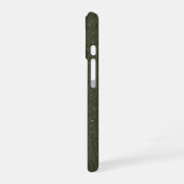 Aanpasbare Glitter Mos iPhone 16 Hoes Hoesje (Linkerkant)