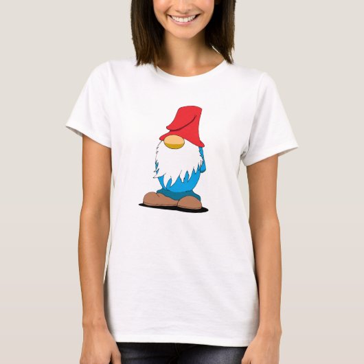 Aanpasbare Gnome T-shirt (Voorkant)