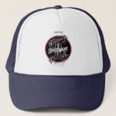Aanpasbare Graffiti "I" Urbane Straatstijl Trucker Pet (Voorkant)