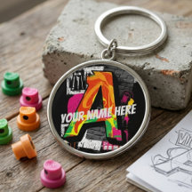 Aanpasbare Graffiti Stijl Letter "A" Grafisch