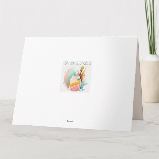 Aanpasbare grafische kaart voor Pasen 2023 (Achterkant)