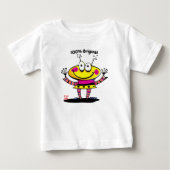 Aanpasbare Grappige Alien Kinderen T-Shirt (Voorkant)