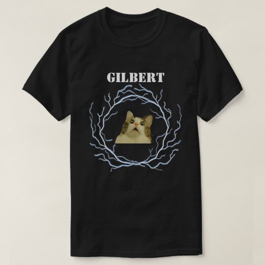 Aanpasbare Grappige Kat T-shirt (Design voorkant)