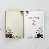 Aanpasbare Grappige Rendier Kerstkaart Feestdagen Kaart (Binnen)