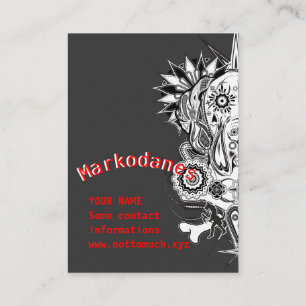 aanpasbare Great Dane-kaarten Visitekaartje