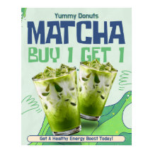 Aanpasbare groene witte Matcha Koop 1 krijg 1 grat