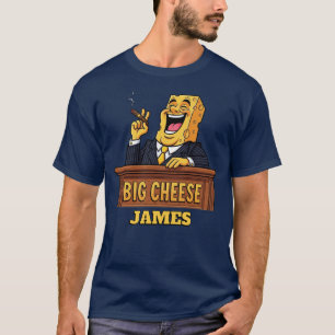 Aanpasbare Grote Kaas T-shirt