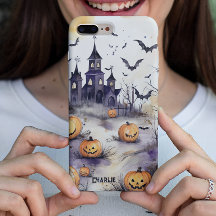 Aanpasbare Halloween Telefoon Case Gift, Herfst Se