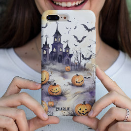 Aanpasbare Halloween Telefoon Case Gift, Herfst Se iPhone 14 Plus Hoesje