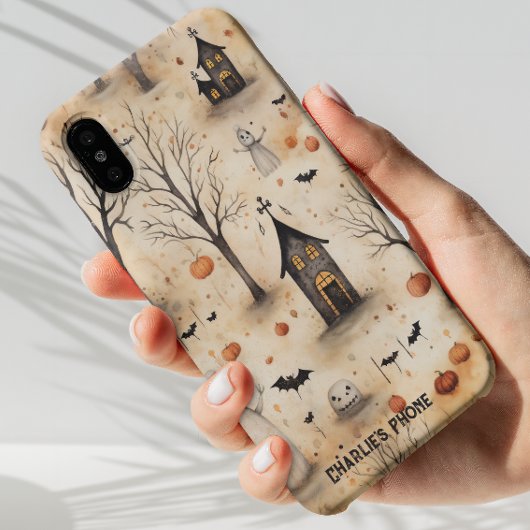 Aanpasbare Halloween Telefoon Case Gift, Herfst Se iPhone Hoesje