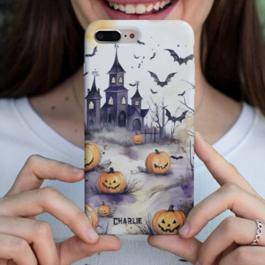 Aanpasbare Halloween Telefoon Case Gift, Herfst Se iPhone Hoesje