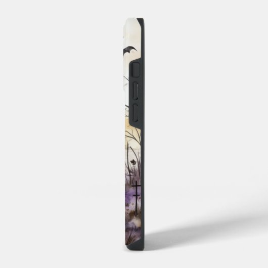 Aanpasbare Halloween Telefoon Case Gift, Herfst Se iPhone Hoesje (Linkerkant)