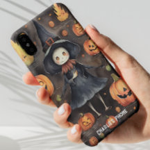 Aanpasbare Halloween Telefoon Case Gift, Herfst Se